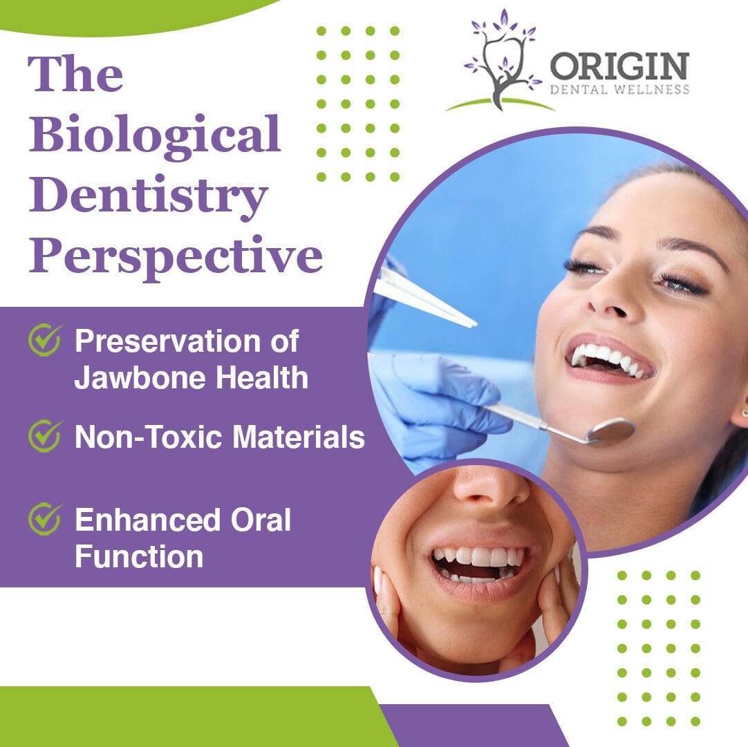 A person with a wide, healthy smile undergoing a dental examination, with a dentist's gloved hand holding a dental tool.